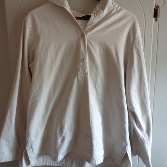 Eddie Bauer Jackets & Blazers - Eddie Bauer Hooded Jacket Long Sleeves M Cotton